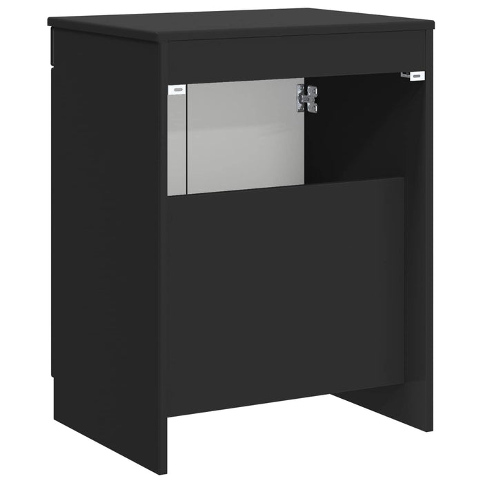 Dulap de Baie Negru 54 x 41 x 70 cm Lemn prelucrat - WALTI WALTI