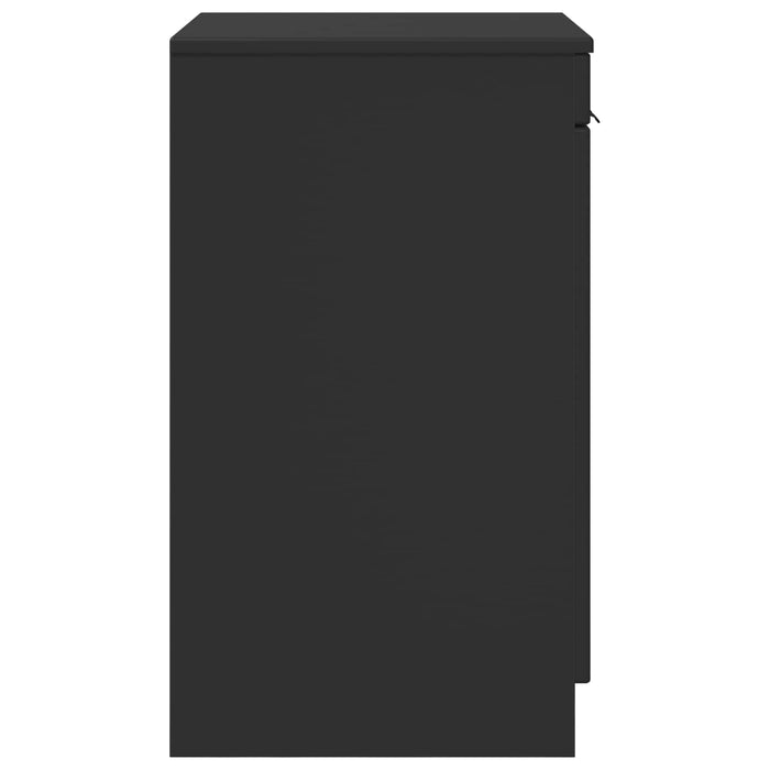 Dulap de Baie Negru 54 x 41 x 70 cm Lemn prelucrat - WALTI WALTI