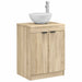 Dulap de Baie Stejar Sonoma 54 x 41 x 70 cm Lemn prelucrat - WALTI WALTI