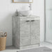 Dulap de Baie Gri Beton 54 x 41 x 70 cm Lemn prelucrat - WALTI WALTI