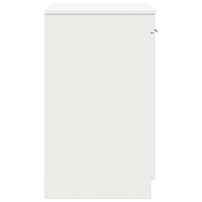 Dulap de Baie Alb foarte lucios 54 x 41 x 70 cm Lemn prelucrat - WALTI WALTI