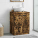 Dulap de Baie Stejar fumuriu 54 x 41 x 70 cm Lemn prelucrat - WALTI WALTI