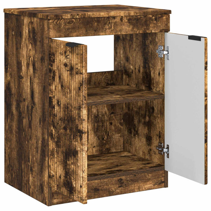 Dulap de Baie Stejar fumuriu 54 x 41 x 70 cm Lemn prelucrat - WALTI WALTI