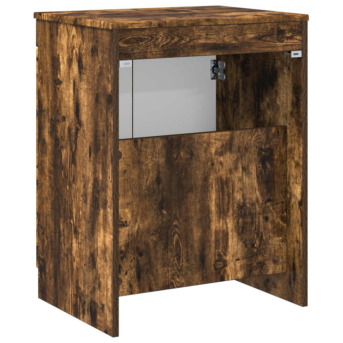 Dulap de Baie Stejar fumuriu 54 x 41 x 70 cm Lemn prelucrat - WALTI WALTI