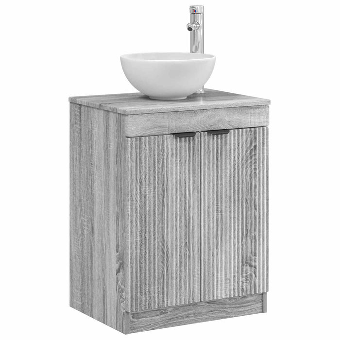 Dulap de Baie Sonoma gri 54 x 41 x 70 cm Lemn prelucrat - WALTI WALTI