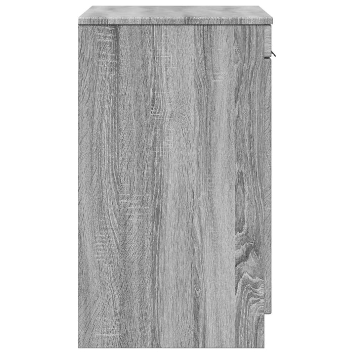 Dulap de Baie Sonoma gri 54 x 41 x 70 cm Lemn prelucrat - WALTI WALTI