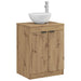 Dulap de Baie Stejar Artizanal 54 x 41 x 70 cm Lemn prelucrat - WALTI WALTI