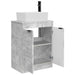 Mobilă de baie cu chiuvetă Gri Beton 54 x 35 x 83 cm - WALTI WALTI