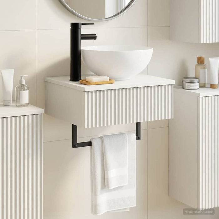 Basin de spălare montat pe perete Alb 40 x 35 x 39 cm - WALTI WALTI