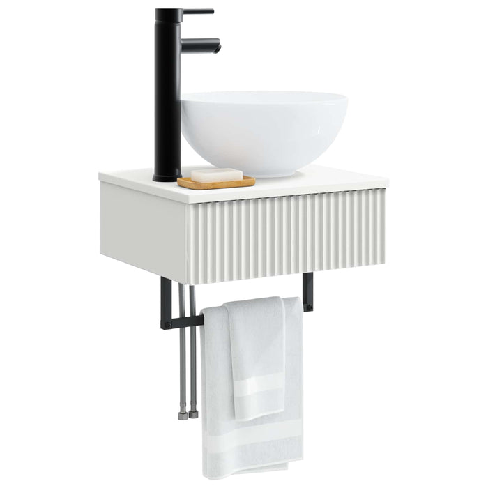 Basin de spălare montat pe perete Alb 40 x 35 x 39 cm - WALTI WALTI