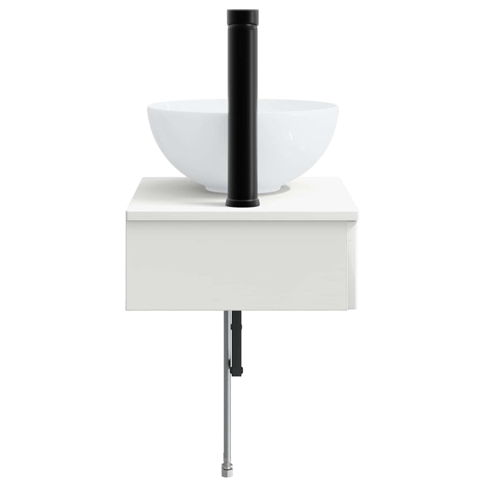 Basin de spălare montat pe perete Alb 40 x 35 x 39 cm - WALTI WALTI