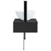 Basin de spălare montat pe perete Negru 40 x 35 x 39 cm - WALTI WALTI