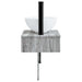 Basin de spălare montat pe perete Sonoma gri 40 x 35 x 39 cm - WALTI WALTI