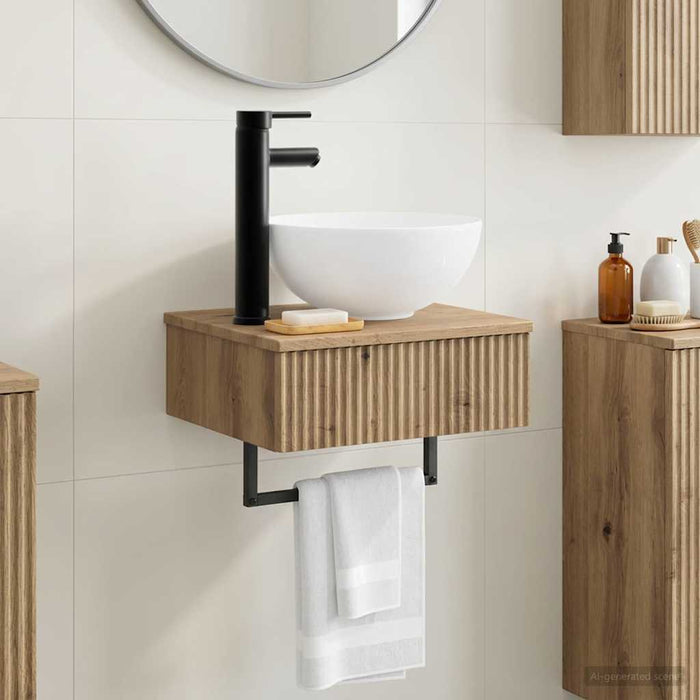 Basin de spălare montat pe perete Stejar Artizanal - WALTI WALTI