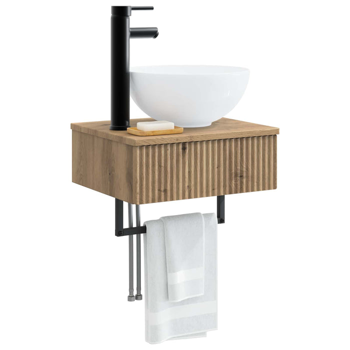 Basin de spălare montat pe perete Stejar Artizanal - WALTI WALTI