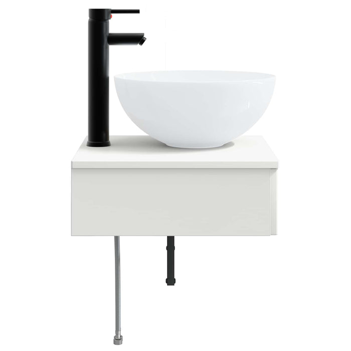 Basin de spălare montat pe perete Alb 40 x 41 x 40,5 cm - WALTI WALTI