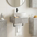 Basin de spălare montat pe perete Gri Beton 40 x 41 x 40,5 cm - WALTI WALTI