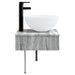 Basin de spălare montat pe perete Sonoma gri 40 x 41 x 40,5 cm - WALTI WALTI