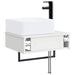 Basin de spălare montat pe perete Alb 50 x 41 x 39 cm - WALTI WALTI