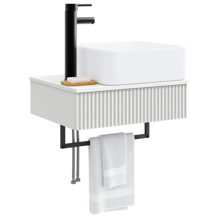 Basin de spălare montat pe perete Alb 50 x 41 x 39 cm - WALTI WALTI