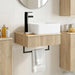Basin de spălare montat pe perete Stejar Sonoma 50 x 41 x 39 cm - WALTI WALTI