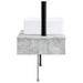 Basin de spălare montat pe perete Gri Beton 50 x 41 x 39 cm - WALTI WALTI