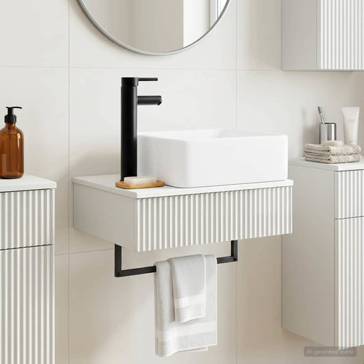 Basin de spălare montat pe perete Alb foarte lucios - WALTI WALTI