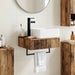 Basin de spălare montat pe perete Lemn vechi 50 x 41 x 39 cm - WALTI WALTI