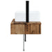 Basin de spălare montat pe perete Lemn vechi 50 x 41 x 39 cm - WALTI WALTI