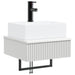 Basin de spălare montat pe perete Alb 40 x 41 x 39 cm - WALTI WALTI