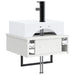 Basin de spălare montat pe perete Alb 40 x 41 x 39 cm - WALTI WALTI