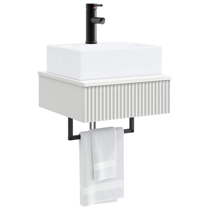 Basin de spălare montat pe perete Alb 40 x 41 x 39 cm - WALTI WALTI