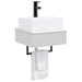 Basin de spălare montat pe perete Alb 40 x 41 x 39 cm - WALTI WALTI