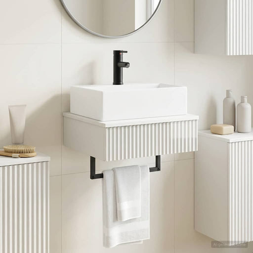 Basin de spălare montat pe perete Alb foarte lucios - WALTI WALTI