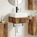 Basin de spălare montat pe perete Lemn vechi 40 x 41 x 39 cm - WALTI WALTI