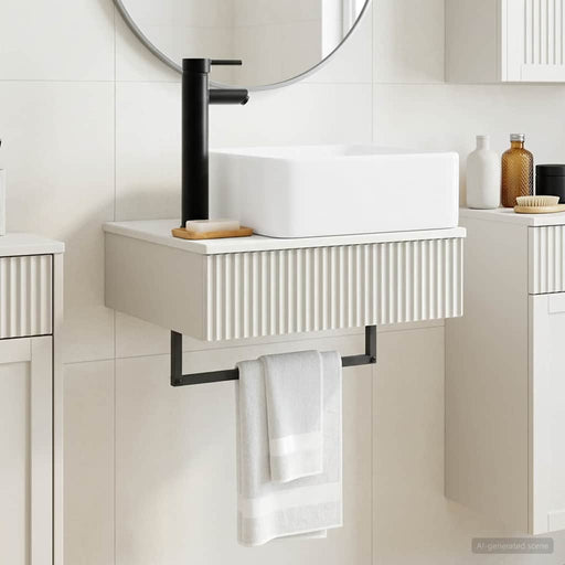 Basin de spălare montat pe perete Alb foarte lucios - WALTI WALTI
