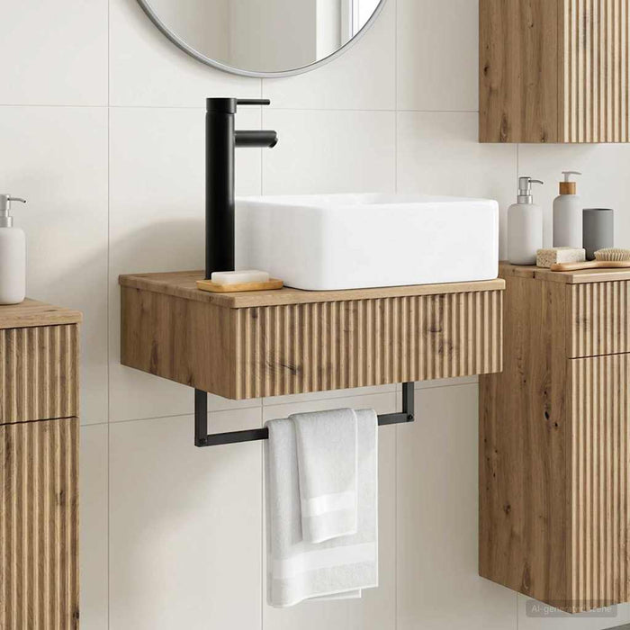 Basin de spălare montat pe perete Stejar Artizanal - WALTI WALTI