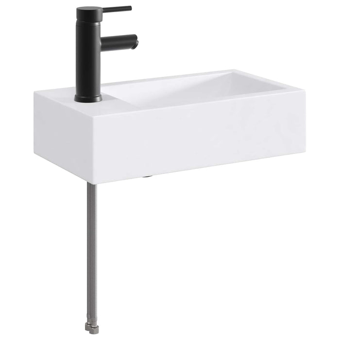 Chiuvetă de baie Negru mat 45,5 x 25,5 x 13 cm Metal - WALTI WALTI
