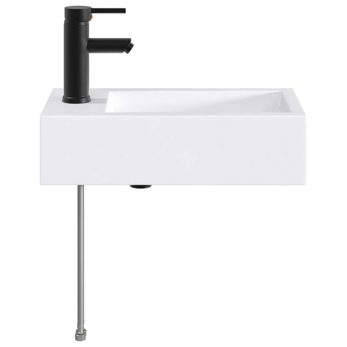 Chiuvetă de baie Negru mat 45,5 x 25,5 x 13 cm Metal - WALTI WALTI