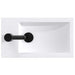 Chiuvetă de baie Negru mat 45,5 x 25,5 x 13 cm Metal - WALTI WALTI