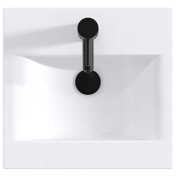 Chiuvetă de baie Negru mat 42 x 40 x 16,5 cm Metal - WALTI WALTI