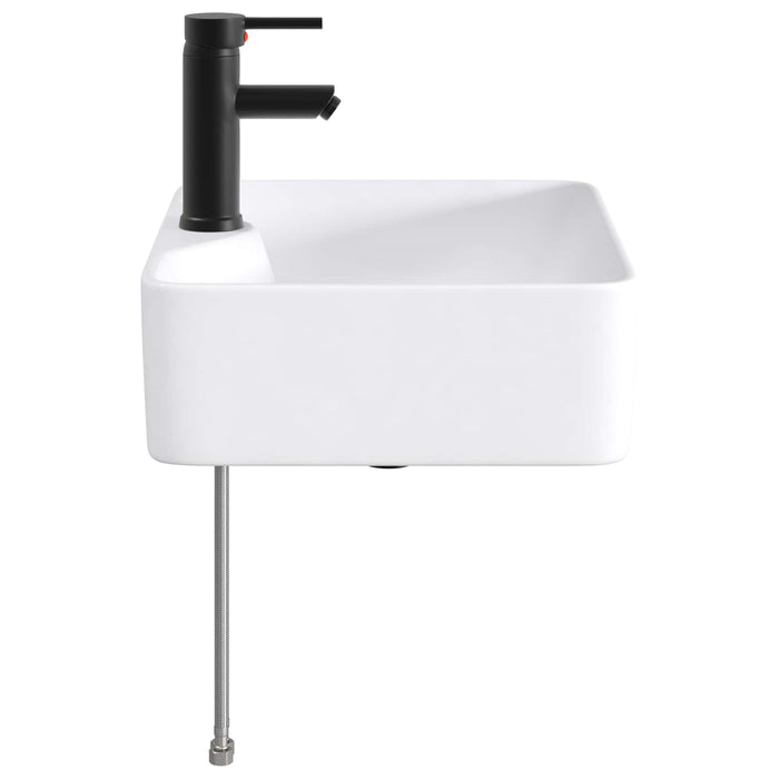 Chiuvetă de baie Negru mat 48,5 x 37,5 x 13 cm Metal - WALTI WALTI