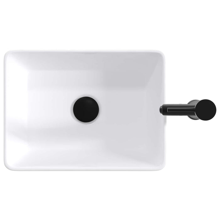 Chiuvetă de baie Negru mat 40,5 x 30,5 x 13 cm Metal - WALTI WALTI