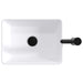 Chiuvetă de baie Negru mat 40,5 x 30,5 x 13 cm Metal - WALTI WALTI