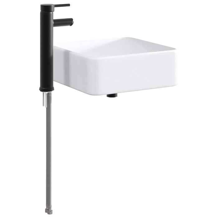 Chiuvetă de baie Negru mat 36,5 x 36,5 x 13 cm Metal - WALTI WALTI