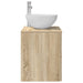 Chiuvetă de baie suspendată Stejar Sonoma 49,5 x 35 x 63 cm - WALTI WALTI