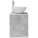 Chiuvetă de baie suspendată Gri Beton 49,5 x 35 x 63 cm - WALTI WALTI