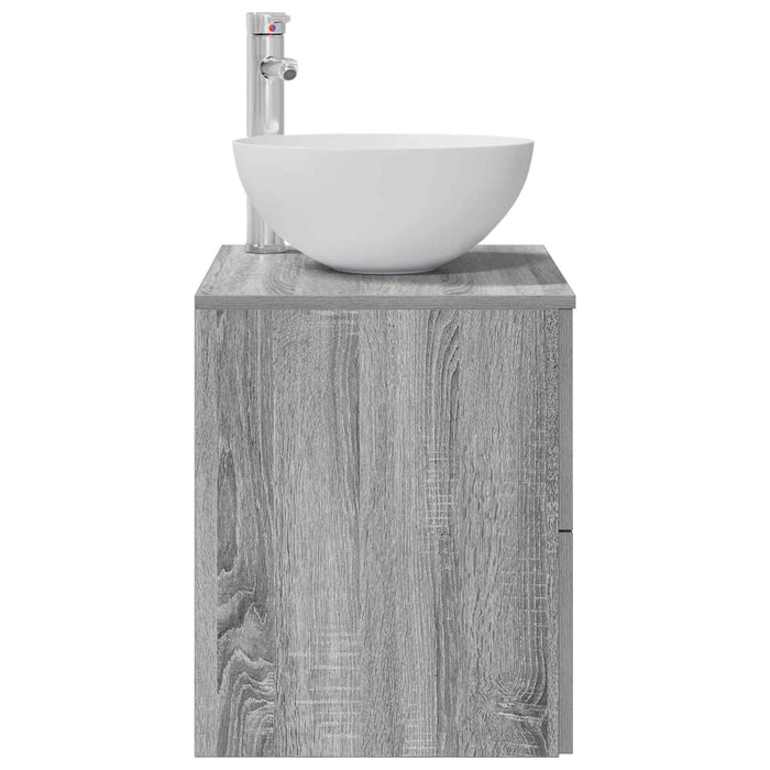 Chiuvetă de baie suspendată Sonoma gri 49,5 x 35 x 63 cm - WALTI WALTI