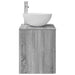 Chiuvetă de baie suspendată Sonoma gri 49,5 x 35 x 63 cm - WALTI WALTI