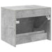 Dulap de baie montat pe perete Gri Beton 62,5 x 44,5 x 50 cm - WALTI WALTI